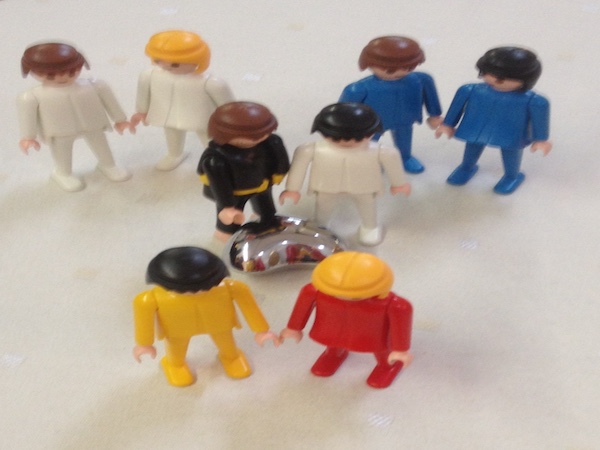 Aufstellung im Seminarraum Gruppenaufstellung im Seminarraum